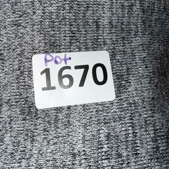Faded Glory Gray 3/4 Sleeve Relaxed Blouse - Picture 6 of 6